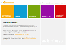 Tablet Screenshot of neolution.ch
